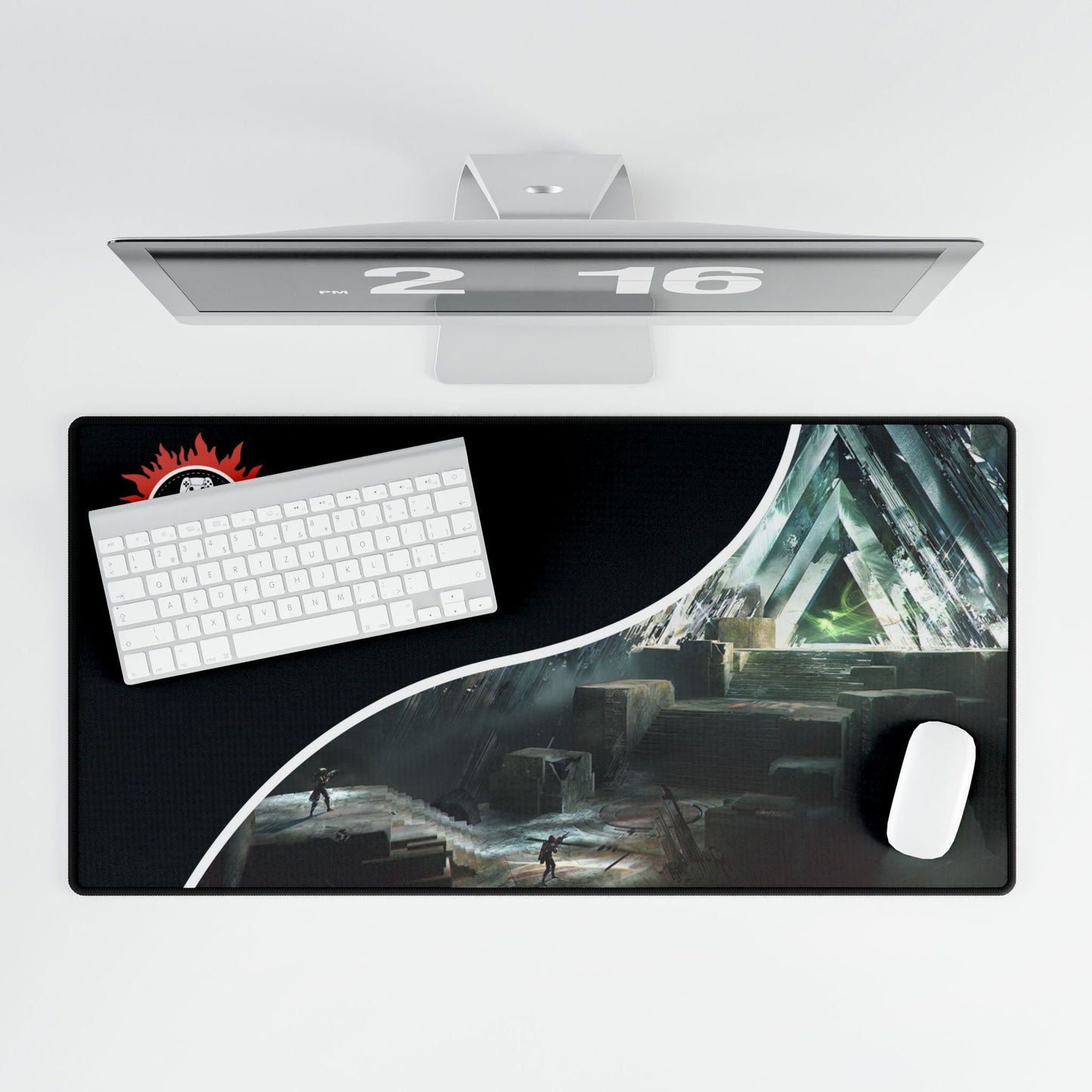 Blazing Adventure Desk Mat - Gaming & Office Accessory