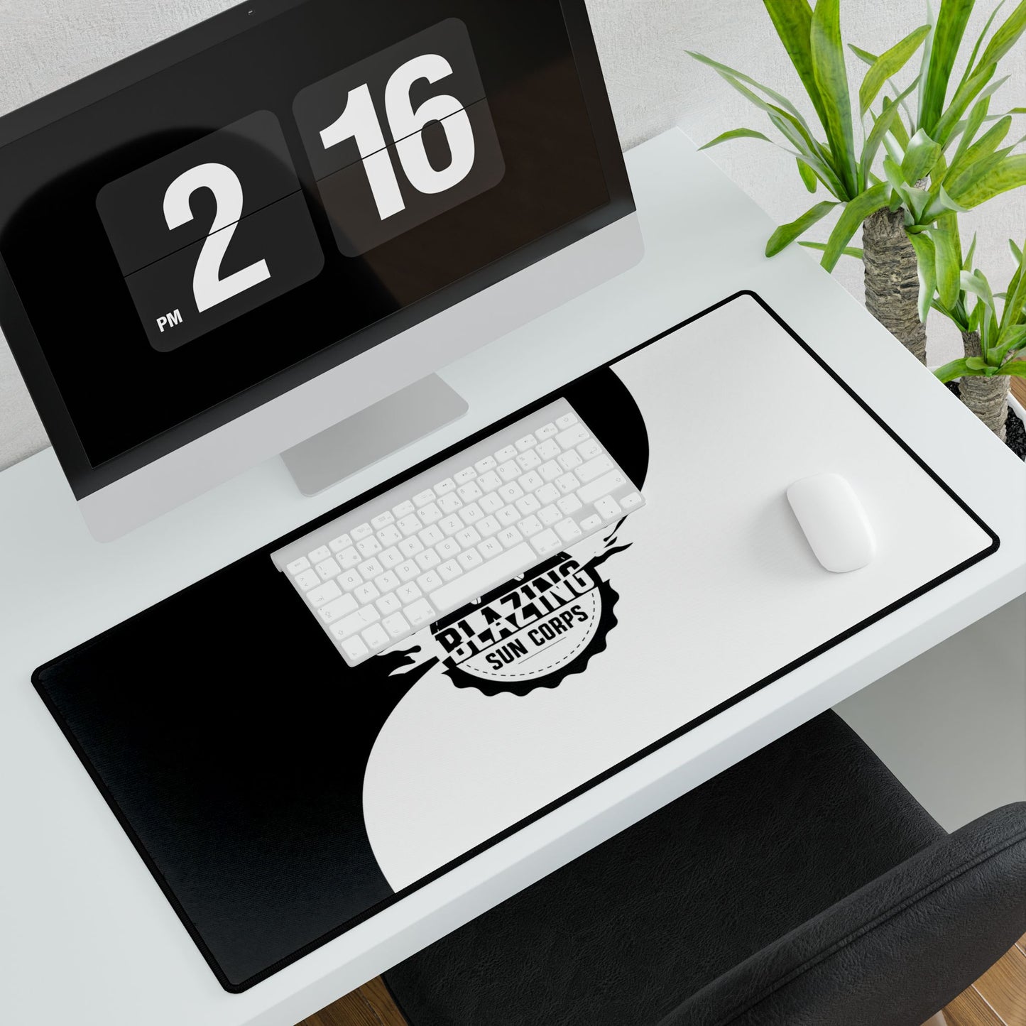 Blazing Sun Corps Desk Mats, Gaming Mouse Pad, Custom Desk Accessories, Office Decor, Unique Gift for Gamers