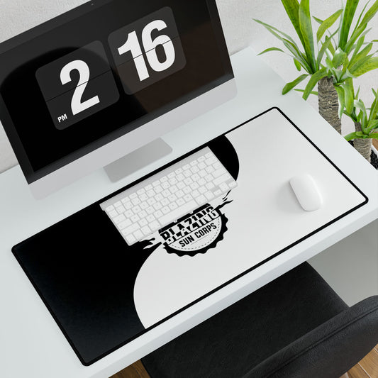 Blazing Sun Corps Desk Mats, Gaming Mouse Pad, Custom Desk Accessories, Office Decor, Unique Gift for Gamers