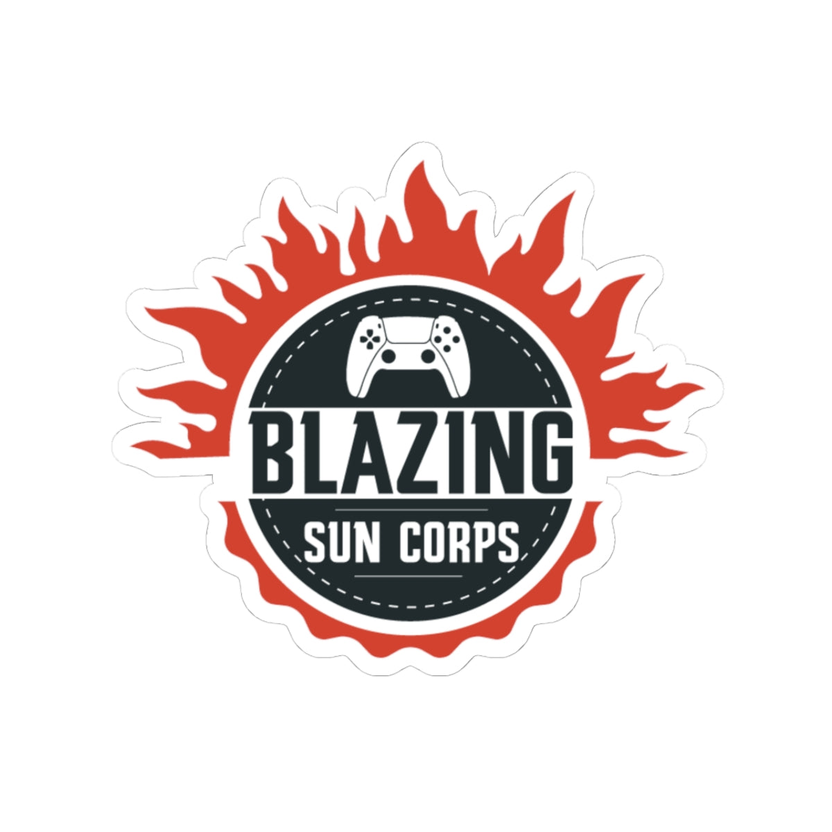 Blazing Sun Corps Gamer Stickers