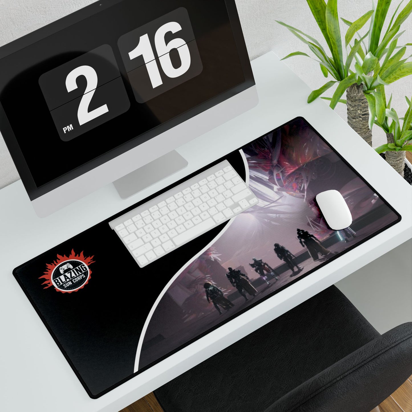 Blazing Sun Crew Gaming Desk Mat