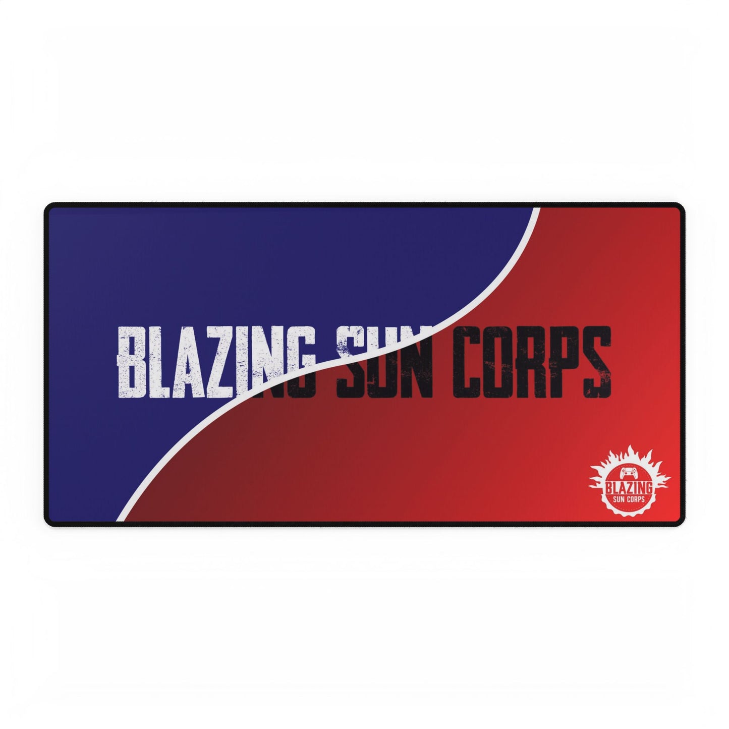 Blazing Sun Corps Desk Mat | Gaming, Office Decor, Mouse Pad, Unique Gift, Desk Accessory