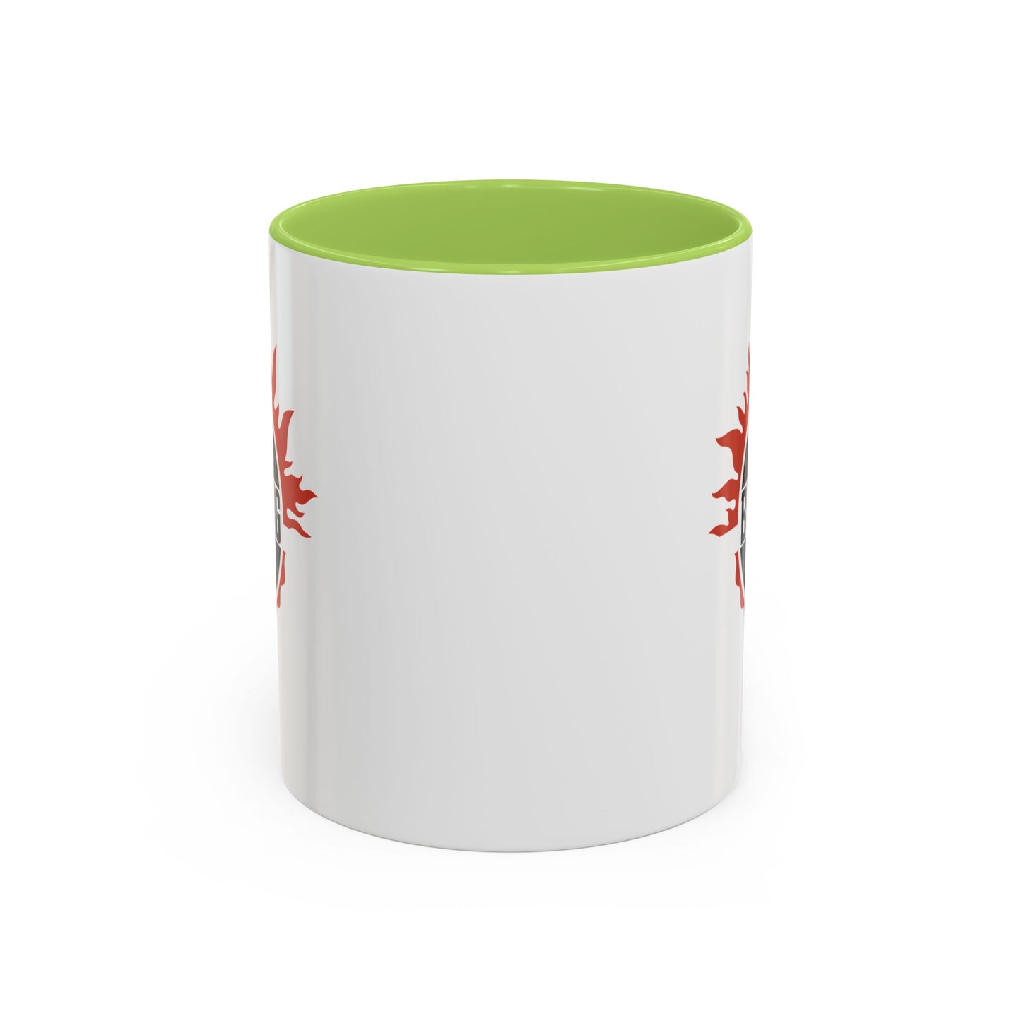 Blazing Sun Corps Accent Coffee Mug – Gamers’ Flame Logo 11/15oz