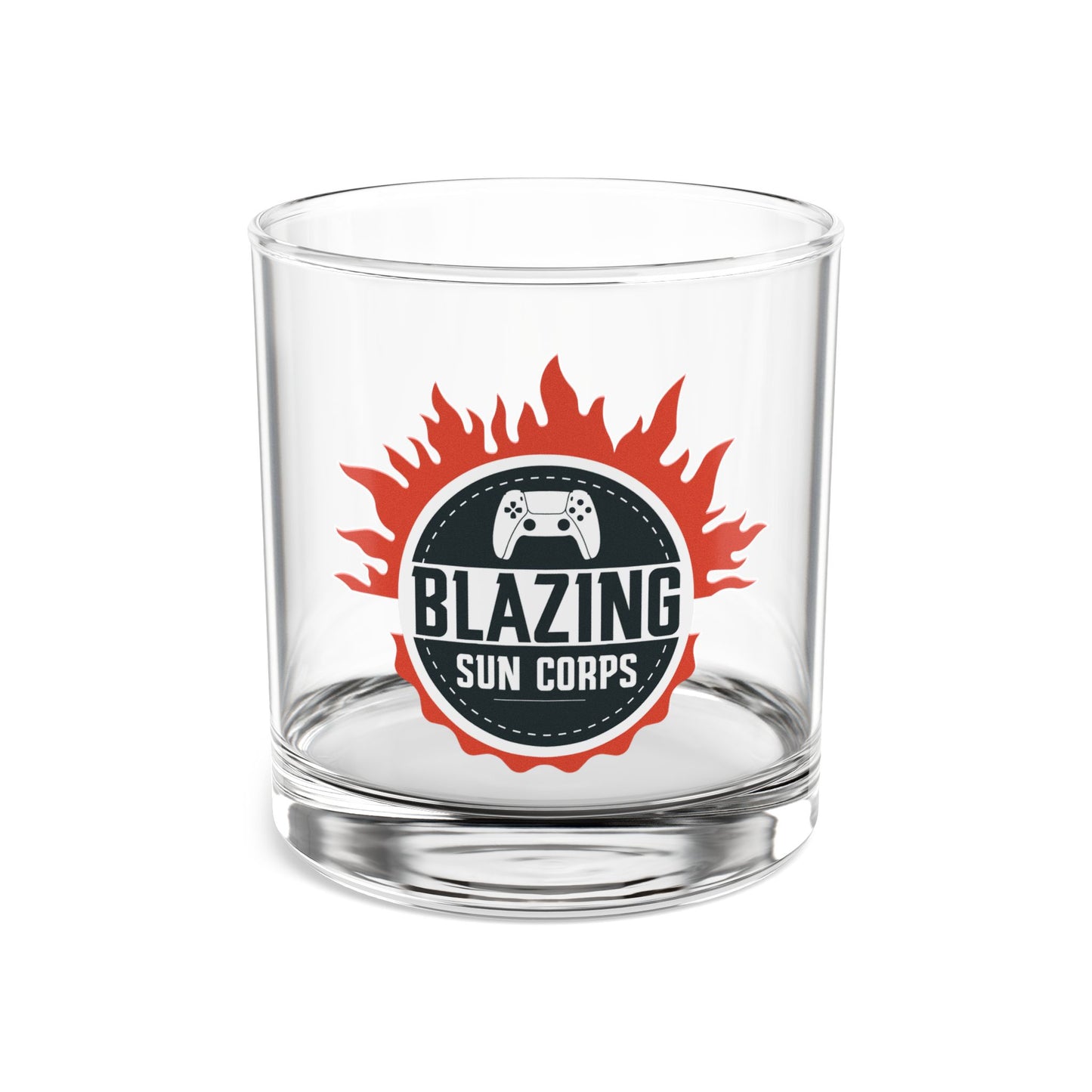Blazing Sun Corps Rocks Glass - 10oz Gamer Drinkware