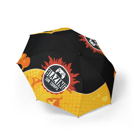 Copy of Foldable Umbrella — Lion Crest Compact Semi-Automatic Travel Umbrella