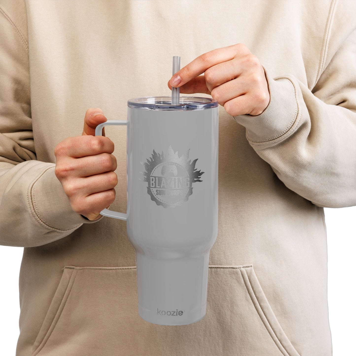 Stylish 40oz Insulated Tumbler with Lid - Perfect for Travel & Gifts