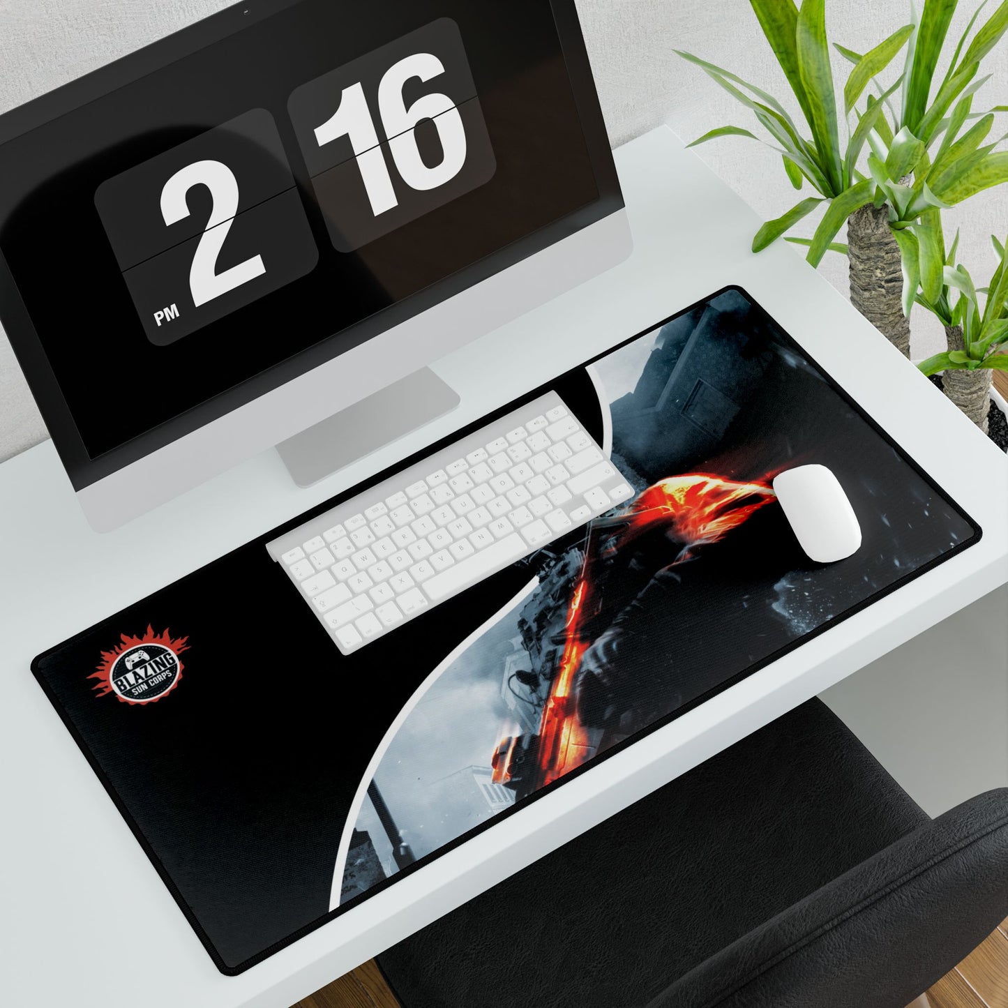 Gaming Desk Mat - Battle Ready Design for Gamers