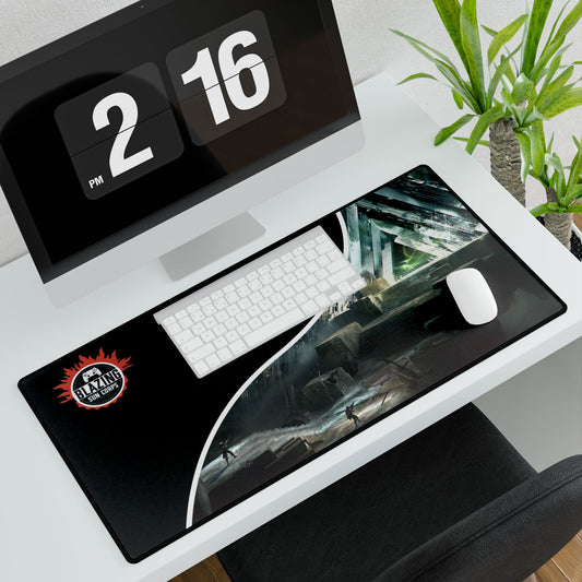 Blazing Adventure Desk Mat - Gaming & Office Accessory