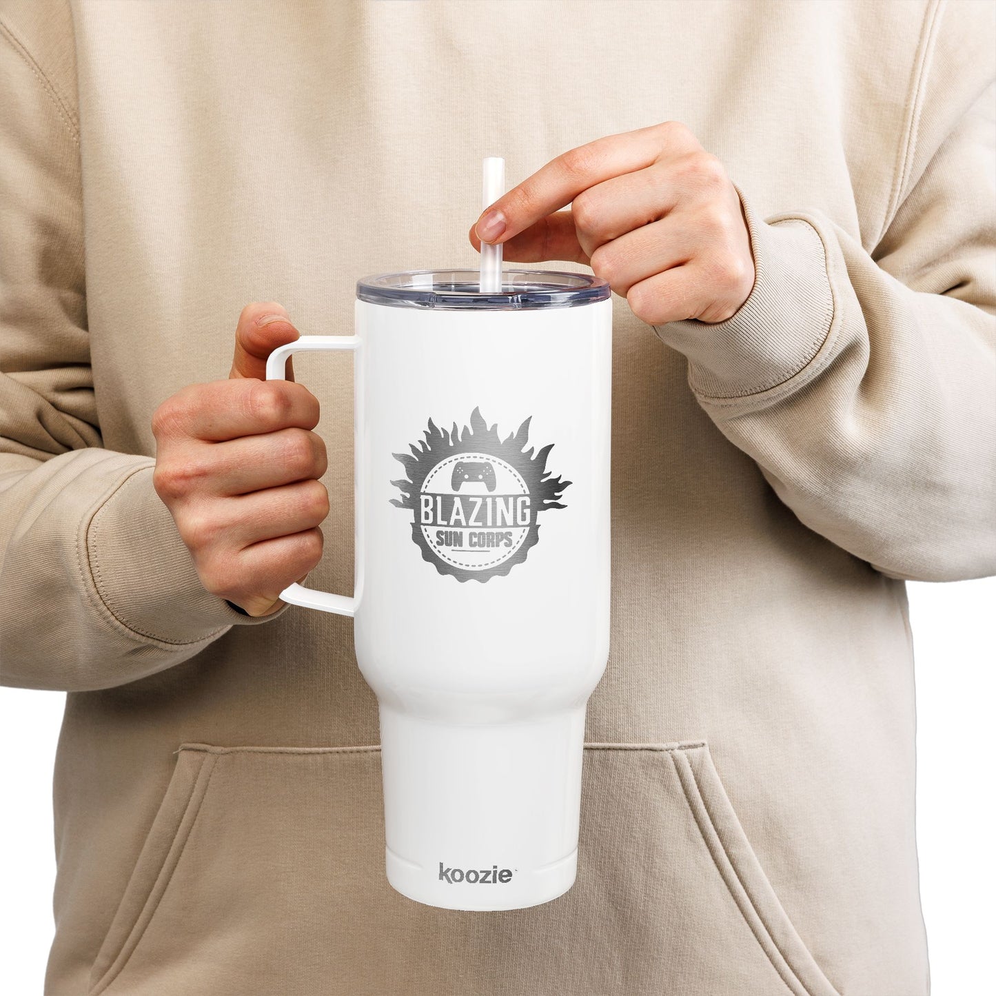 Stylish 40oz Insulated Tumbler with Lid - Perfect for Travel & Gifts